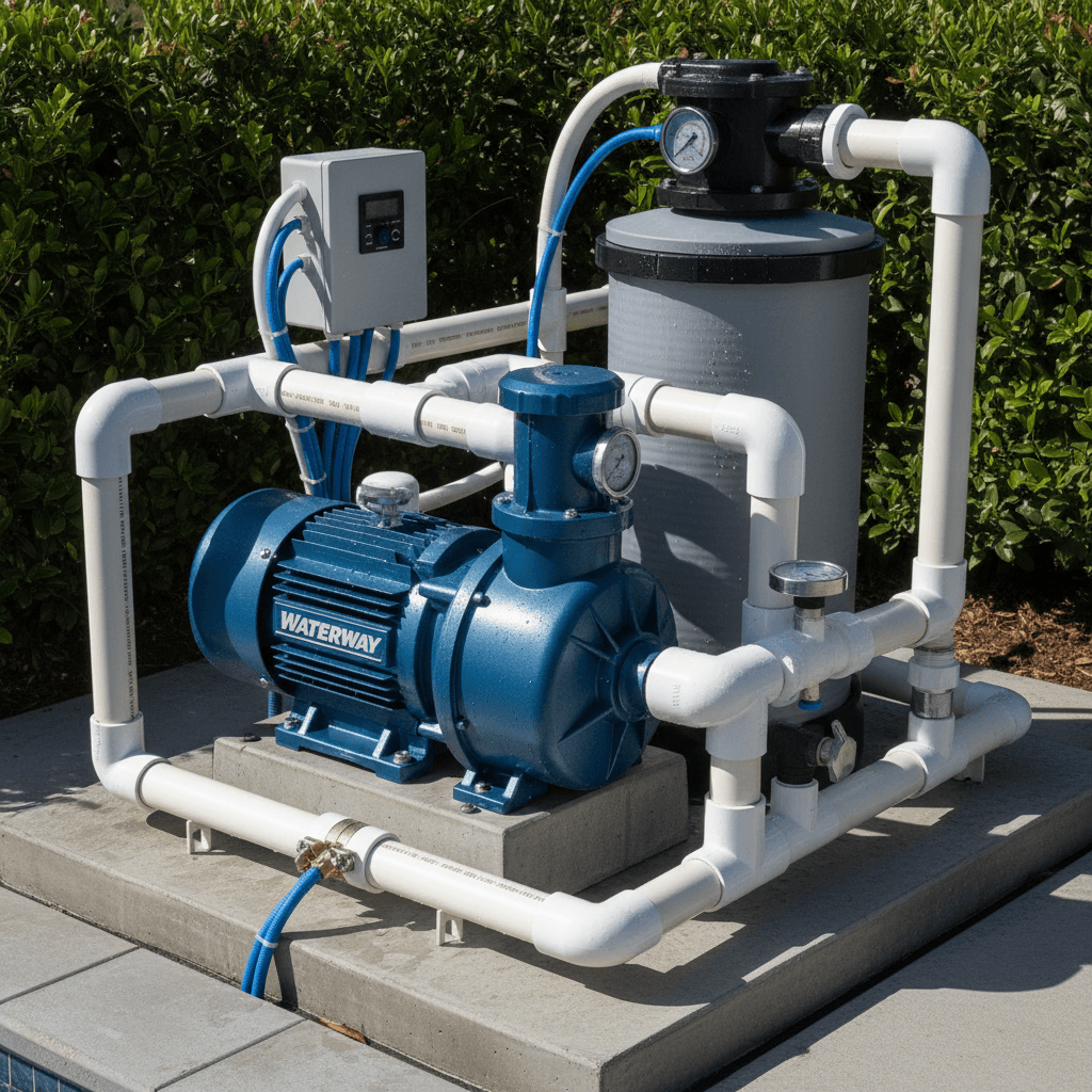 Pool pump and filtration equipment